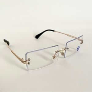 Y2k clear/transparent sunglasses